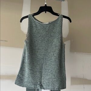 Women's Sleeveless Knit Top - Gray